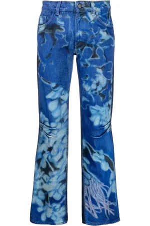 Paula Canovas Del Vas Jeans i denim med grafisk tryk