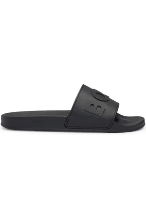 HUGO BOSS Sandaler med logoprægning