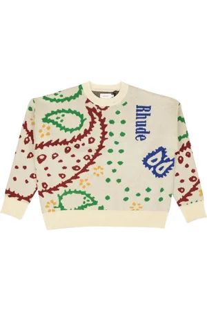Rhude Intarsiastrikket sweater