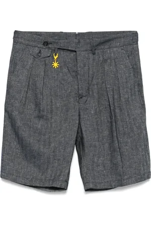 Manuel Ritz Shorts med logoapplikation