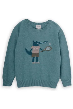 KNOT Sweater med krokodilletryk