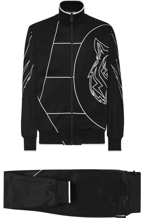 Philipp Plein Træningsjakke med grafisk tryk