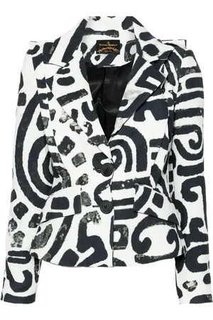 Vivienne Westwood Blazer med abstrakt tryk fra 2014