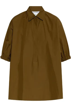 Max Mara Teano skjorte med pufærmer