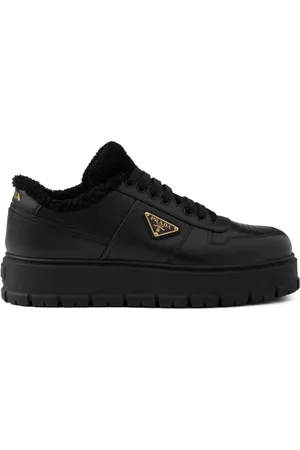 Prada Sneakers i lammeskindslæder