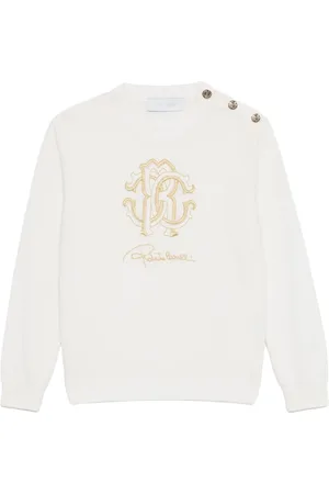 Roberto Cavalli Sweatshirt med logotryk