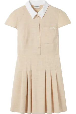 Claudie Pierlot Skjortekjole med broderet logo