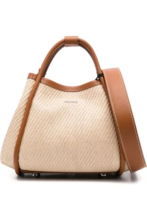 Max Mara Ekstra lille Marine tote