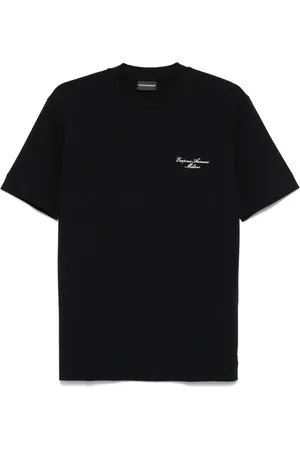 Emporio Armani T-shirt med logobroderi
