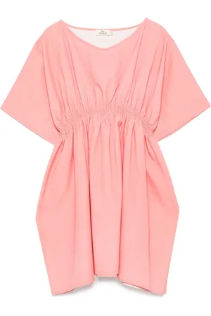 Le pandorine Kaftan-kjole i twill
