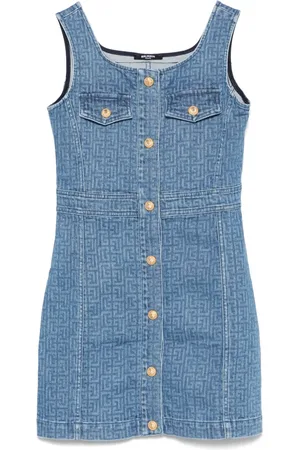 Balmain Kjole med logotryk