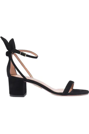 Aquazzura 55 mm sandaler med sløjfe