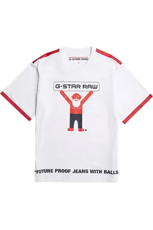 WALTER VAN BEIRENDONCK X G-Star T-shirt i bomuld