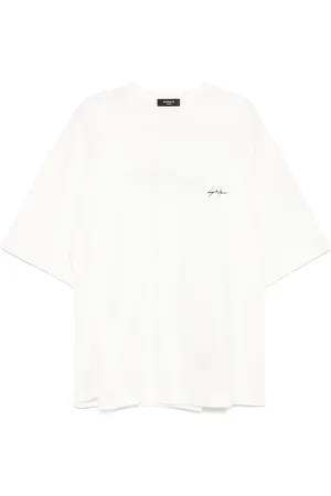 SONGZIO Asymmetrisk autograph T-shirt