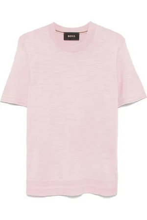 HUGO BOSS T-shirt med slub-tekstur