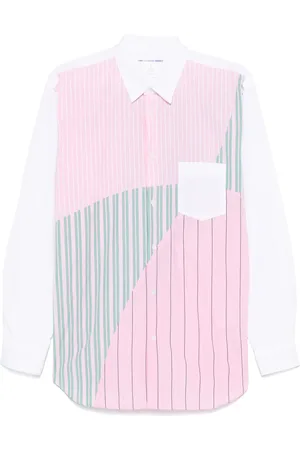 Comme des Garçons Patchwork-skjorte