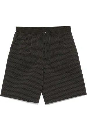 Maison Kitsuné Bermuda-shorts med elastik i taljen