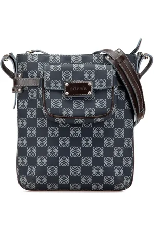 Loewe Crossbody-taske i Anagram-belagt kanvas fra 2006