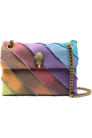 Kurt Geiger Lille Kensington crossbody-taske i dneim