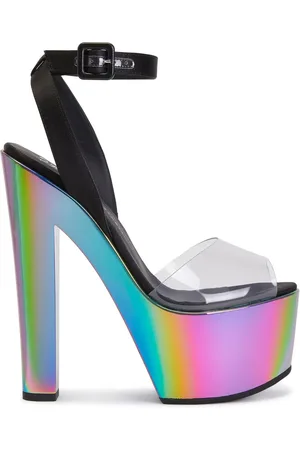 Giuseppe Zanotti Tarifa Plexi 150mm sandaler med plateau