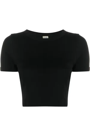 Flore Flore Stribet T-shirt med bilmotiv