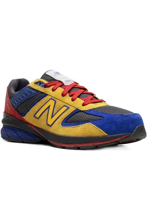 New Balance 990 Yellow/Red/Blue sneakers