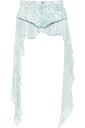 BLUMARINE Shorts med tryk