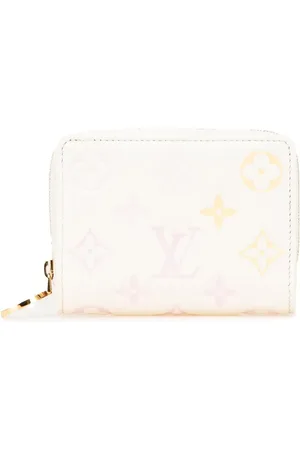 LOUIS VUITTON Lille Lou pung i lammeskind med præget monogram fra 2021-2024