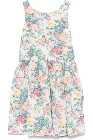 Ralph Lauren Kjole med blomstertryk