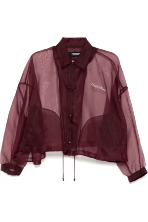UNDERCOVER Jakke med logobroderi