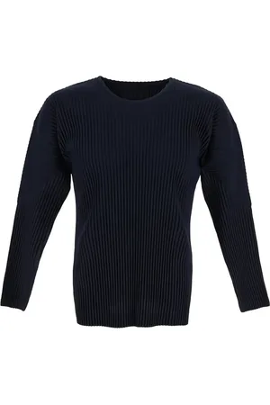 Issey Miyake Plisseret T-shirt