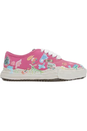 Maison Mihara Yasuhiro Baker sneakers med klistermærke-tryk