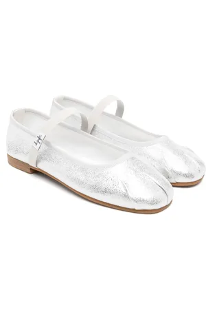 Il gufo Ballerinaer i læder med elastisk rem