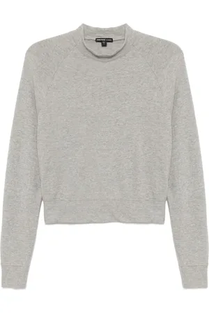 James Perse Cropped T-shirt i frotté