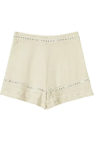 Twin-Set Shorts med broderet detalje
