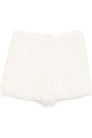 ALYSI Shorts med frynser