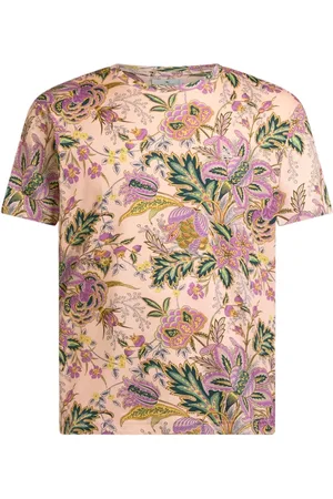 Etro T-shirt med blomstertryk