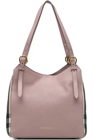 Burberry House-ternet Canterbury tote i kanvas og læder fra 2000-2017