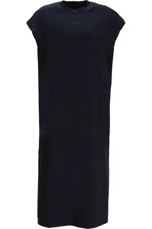 HUGO BOSS Mellemlang kjole med rund hals