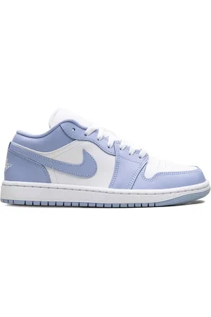 Jordan 1 Low White/Aluminium sneakers