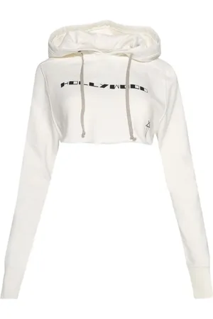 Rick Owens Cropped hættetrøje
