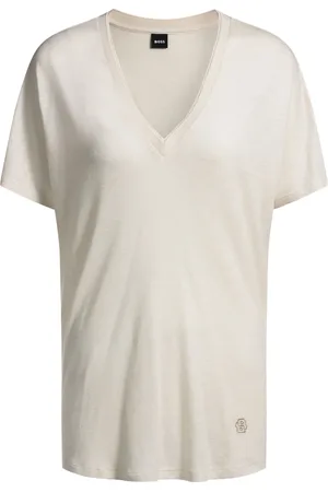HUGO BOSS T-shirt med logobroderi