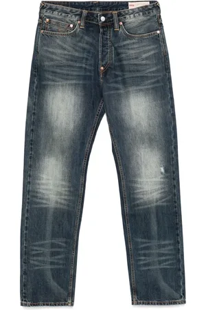 Evisu Jeans med måge-broderi