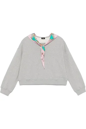 Etro Sweatshirt med tørklædedetalje