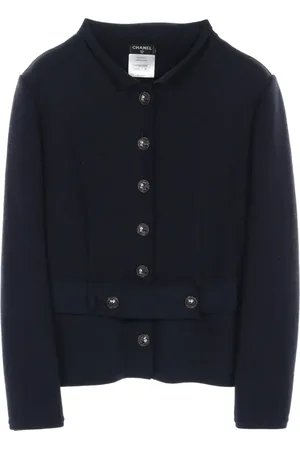 CHANEL Rayon Angola strikjakke fra 2010
