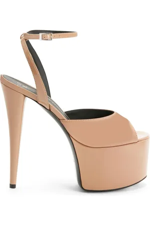 Giuseppe Zanotti Gz Aida 150 mm sandaler i imiteret læder