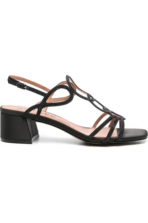 Bibi Lou 50 mm sandaler i læder med plateau