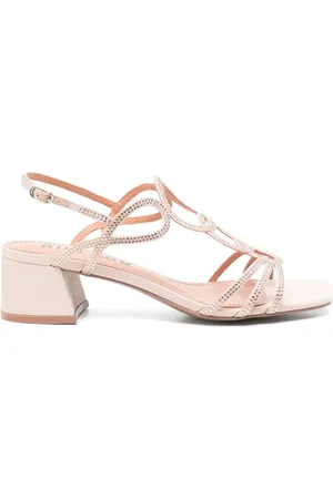 Bibi Lou 50 mm sandaler med rhinstenudsmykning