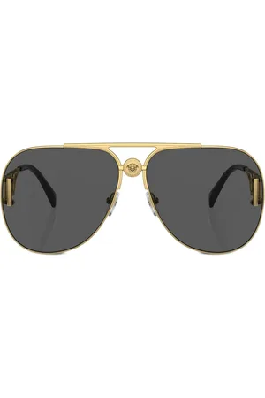 VERSACE Pilot-solbriller med logoplade