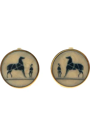 Hermès Caleche Horse øreklips fra det 20. århundrede